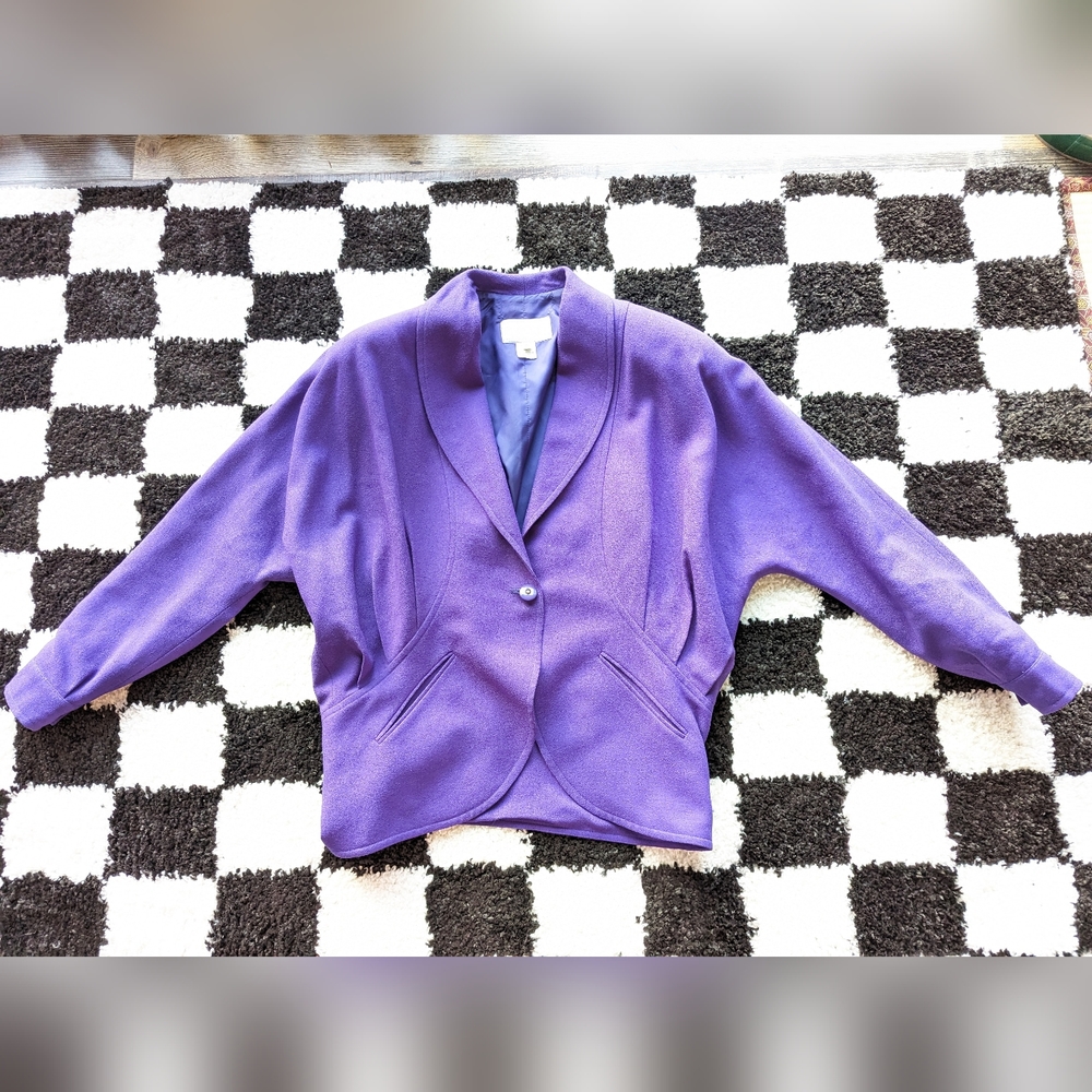 Beautiful Vintage Purple Jacket